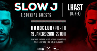 Slow J e amigos farão do Hard Club