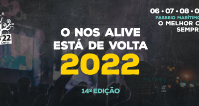 NOS Alive adiado 2022 cartaz