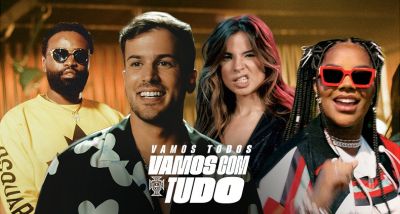 David Carreira - Seleção - Portugal - Euro 2020 - Vamos com Tudo - Ludmilla - Giulia Be - Preto Show - letra - lyrics - vídeo