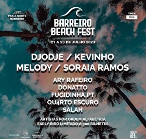 𝗕𝗔𝗥𝗥𝗘𝗜𝗥𝗢 𝗕𝗘𝗔𝗖𝗛 𝗙𝗘𝗦𝗧 cartaz 2023