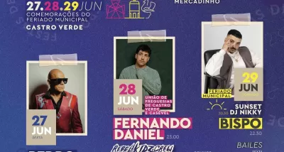 CARTAZ Festas de Castro 2025 - Castro Verde