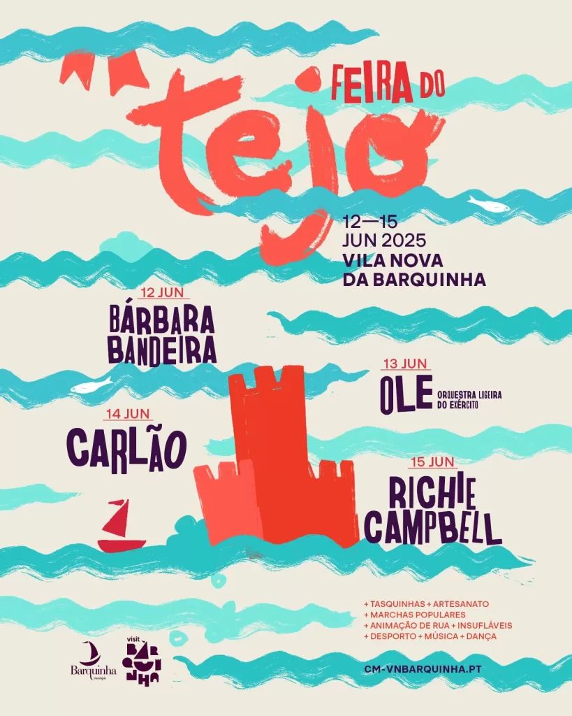 Feira do Tejo 2025 - Vila Nova da Barquinha cartaz