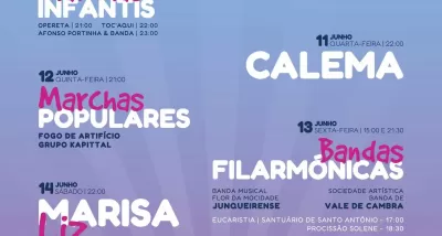 Festas do Município 2025 - Vale de Cambra cartaz