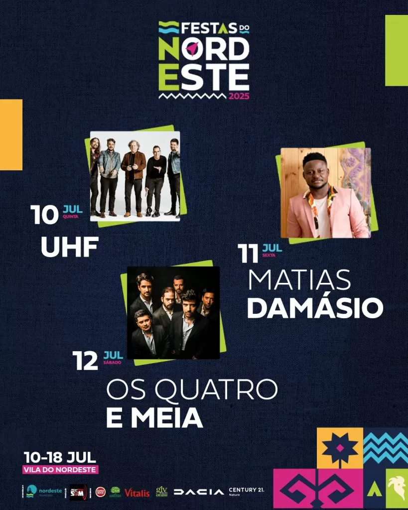 Festas do Nordeste 2025 - São Miguel cartaz