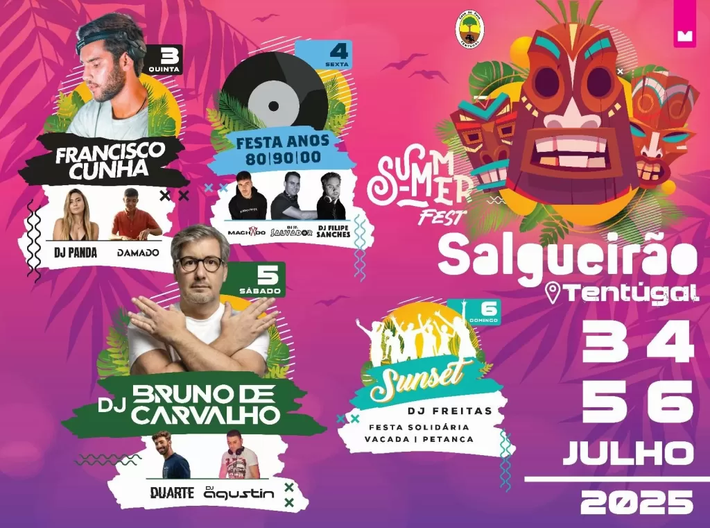 Salgueirão Summer Fest 2025 cartaz
