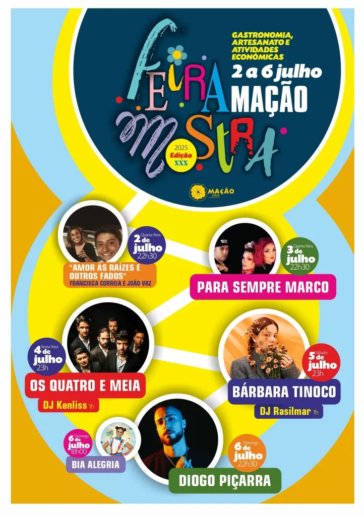 XXX Feira Mostra 2025 - Mação cartaz