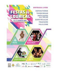 cartaz Louriçal - Pombal - festas nossa senhora da boa viagem